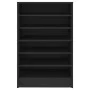 Black plywood shoe cabinet 60x35x92 cm by vidaXL, Shoe racks and shoe organizers - Ref: Foro24-808946, Price: 76,00 €, Discou...