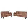 Brown artificial suede 2-piece sofa set by vidaXL, Sofas - Ref: Foro24-275226, Price: 838,29 €, Discount: %