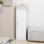 Mueble zapatero de aglomerado blanco 32x35x92 cm