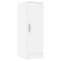 Mueble zapatero de aglomerado blanco 32x35x92 cm