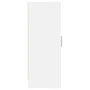 White chipboard shoe rack 32x35x92 cm by vidaXL, Shoe racks and shoe organizers - Ref: Foro24-808972, Price: 62,57 €, Discoun...