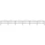 Garden fence with black steel spearheads (1-1.25)x10.2 m by vidaXL, fence panels - Ref: Foro24-277726, Price: 486,25 €, Disco...