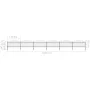 Garden fence with black steel spearheads (1-1.25)x10.2 m by vidaXL, fence panels - Ref: Foro24-277726, Price: 486,25 €, Disco...