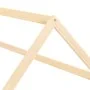 Estructura de cama infantil de madera maciza de pino 90x200 cm de vidaXL, Cunas y camas para niños - Ref: Foro24-283348, Prec...