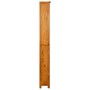 vidaX Massives Eichenholz Regal mit 6 Ebenen 80x22,5x180 cm von vidaXL, Bücherregale und Regale - Ref: Foro24-244470, Preis: ...