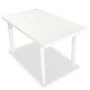 Gartenset 5-teilig aus weißem Kunststoff von vidaXL, Gartensets - Ref: Foro24-275074, Preis: 452,25 €, Rabatt: %