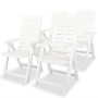 Gartenset 5-teilig aus weißem Kunststoff von vidaXL, Gartensets - Ref: Foro24-275074, Preis: 473,58 €, Rabatt: %