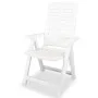 Gartenset 5-teilig aus weißem Kunststoff von vidaXL, Gartensets - Ref: Foro24-275074, Preis: 452,25 €, Rabatt: %