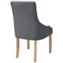 Esszimmerstühle 4 Einheiten aus dunkelgrauem Stoff von vidaXL, Essstühle - Ref: Foro24-274423, Preis: 501,57 €, Rabatt: %