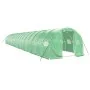 Greenhouse with green steel structure 54 m² 18x3x2 m by vidaXL, Greenhouses - Ref: Foro24-3188046, Price: 777,16 €, Discount: %