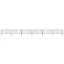 Garden fence with black steel spearheads (0.75-1)x10.2 m by vidaXL, fence panels - Ref: Foro24-277717, Price: 319,14 €, Disco...