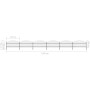 Garden fence with black steel spearheads (0.75-1)x10.2 m by vidaXL, fence panels - Ref: Foro24-277717, Price: 294,54 €, Disco...
