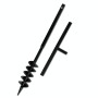 Taladro De Tierra Con Mango 100 mm Con Tubo De Extensión 9 M Acero by vidaXL, Helical augers - Ref: Foro24-270520, Price: 130...