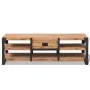 Set of 3-piece solid acacia wood living room furniture. by vidaXL, Living room furniture sets - Ref: Foro24-274708, Price: 47...