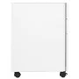Mobile filing cabinet in white steel, 30x45x59 cm. by vidaXL, Filing cabinets - Ref: Foro24-335982, Price: 127,91 €, Discount: %