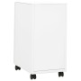 Mobiler Aktenschrank aus weißem Stahl 30x45x59 cm von vidaXL, Aktenschränke - Ref: Foro24-335982, Preis: 129,55 €, Rabatt: %