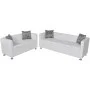 Set of 2 and 3-seater sofas and a white artificial leather armchair by vidaXL, Sofas - Ref: Foro24-272180, Price: 503,08 €, D...