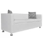 Set of 2 and 3-seater sofas and a white artificial leather armchair by vidaXL, Sofas - Ref: Foro24-272180, Price: 503,08 €, D...