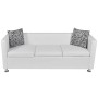 Set aus 2- und 3-Sitzer-Sofas und weißem Kunstledersessel von vidaXL, Sofas - Ref: Foro24-272180, Preis: 498,33 €, Rabatt: %