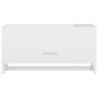 Armario de madera contrachapada blanco brillante 70x32,5x35 cm de vidaXL, Armarios roperos - Ref: Foro24-808248, Precio: 43,1...