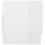 Schrank aus glänzend weißem Sperrholz, 70 x 32,5 x 35 cm von vidaXL, Kleiderschränke - Ref: Foro24-808248, Preis: 43,25 €, Ra...