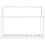 Children's bed frame solid white pine wood 70x140 cm by vidaXL, Cribs and beds for children - Ref: Foro24-283349, Price: 127,...