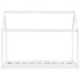Children's bed frame solid white pine wood 70x140 cm by vidaXL, Cribs and beds for children - Ref: Foro24-283349, Price: 125,...