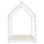 Children's bed frame solid white pine wood 70x140 cm by vidaXL, Cribs and beds for children - Ref: Foro24-283349, Price: 125,...