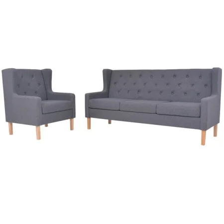 2-piece gray fabric sofa set by vidaXL, Sofas - Ref: Foro24-274933, Price: 575,14 €, Discount: %
