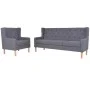 2-piece gray fabric sofa set by vidaXL, Sofas - Ref: Foro24-274933, Price: 575,14 €, Discount: %