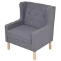 2-piece gray fabric sofa set by vidaXL, Sofas - Ref: Foro24-274933, Price: 575,14 €, Discount: %