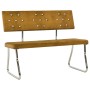 Braune Samtbank 110 cm von vidaXL, Ess- und Küchenbänke - Ref: Foro24-325871, Preis: 111,68 €, Rabatt: %