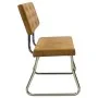 Banco de terciopelo marrón 110 cm de vidaXL, Bancos de comedor y cocina - Ref: Foro24-325871, Precio: 110,32 €, Descuento: %