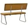 Banco de terciopelo marrón 110 cm de vidaXL, Bancos de comedor y cocina - Ref: Foro24-325871, Precio: 110,32 €, Descuento: %