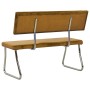 Braune Samtbank 110 cm von vidaXL, Ess- und Küchenbänke - Ref: Foro24-325871, Preis: 111,68 €, Rabatt: %