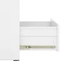 Aktenschrank aus weißem Stahl, 46 x 62 x 133 cm von vidaXL, Aktenschränke - Ref: Foro24-336278, Preis: 267,93 €, Rabatt: %