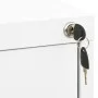 Aktenschrank aus weißem Stahl, 46 x 62 x 133 cm von vidaXL, Aktenschränke - Ref: Foro24-336278, Preis: 267,93 €, Rabatt: %