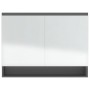Bathroom cabinet with gray MDF mirror 80x15x60 cm by vidaXL, bathroom vanities - Ref: Foro24-331534, Price: 132,01 €, Discoun...
