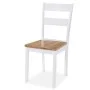 Essgruppe aus MDF und Kautschukholz, 5-teilig, weiß von vidaXL, Möbelsets für Küchen und Esszimmer - Ref: Foro24-274943, Prei...
