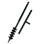 Earth Drill With Handle 100 mm With Extension Tube 5 M Steel by vidaXL, Helical augers - Ref: Foro24-270519, Price: 76,19 €, ...