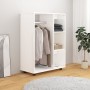 Schrank aus glänzend weißem Sperrholz, 80 x 40 x 110 cm von vidaXL, Kleiderschränke - Ref: Foro24-808519, Preis: 88,62 €, Rab...