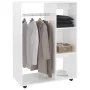 Schrank aus glänzend weißem Sperrholz, 80 x 40 x 110 cm von vidaXL, Kleiderschränke - Ref: Foro24-808519, Preis: 86,97 €, Rab...