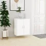 White engineered wood shoe cabinet 60x35x70 cm by vidaXL, Shoe racks and shoe organizers - Ref: Foro24-808918, Price: 79,55 €...