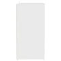 White engineered wood shoe cabinet 60x35x70 cm by vidaXL, Shoe racks and shoe organizers - Ref: Foro24-808918, Price: 79,55 €...