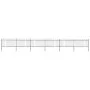 Gartenzaun mit schwarzen Stahlringspitzen 10,2x1 m von vidaXL, Zaunpaneele - Ref: Foro24-277661, Preis: 373,59 €, Rabatt: %