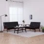 2-teilige Sofagarnitur aus schwarzem Kunstleder von vidaXL, Sofas - Ref: Foro24-278396, Preis: 398,44 €, Rabatt: %