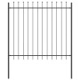 Cerca de jardín Gris 15.3 x 1.5 m