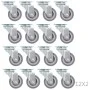 Swivel wheels 96 units 50 mm by vidaXL, Material handling - Ref: Foro24-277908, Price: 184,16 €, Discount: %