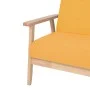 Yellow 2-Piece Fabric Sofa Set by vidaXL, Sofas - Ref: Foro24-274916, Price: 309,20 €, Discount: %