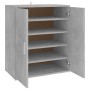 Holzwerkstoff Schuhschrank betongrau 60x35x70 cm von vidaXL, Schuhregale und Schuhorganisatoren - Ref: Foro24-808922, Preis: ...